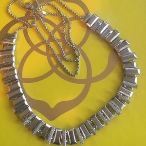 Kendra Scott Rhodium Harper Necklace